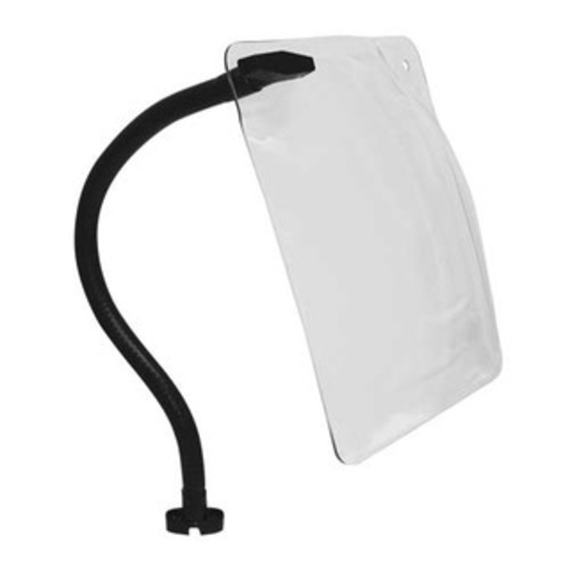 Rockford 10×12 Concave Safety Chip Shield and 12 Direct-Mount Flexible Arm – KYL166