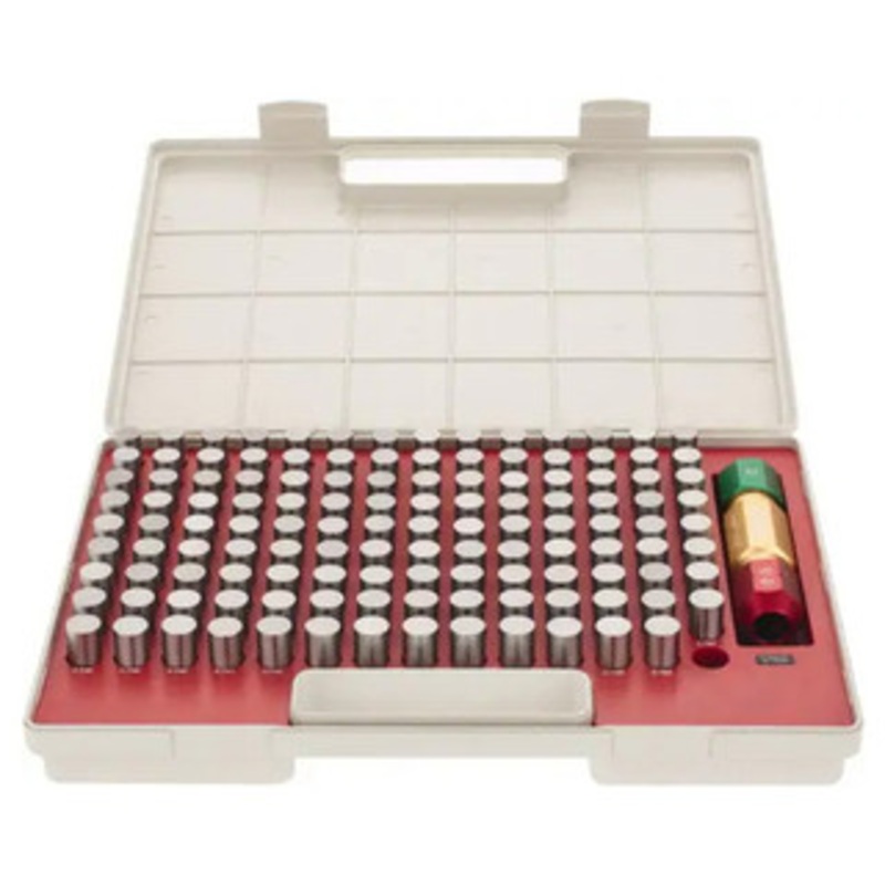 SPI Class ZZ Pin Gage Set, Inch, Steel, Plus Tolerance, 0.626 – 0.750 Range, 125 Pieces – 22-158-0