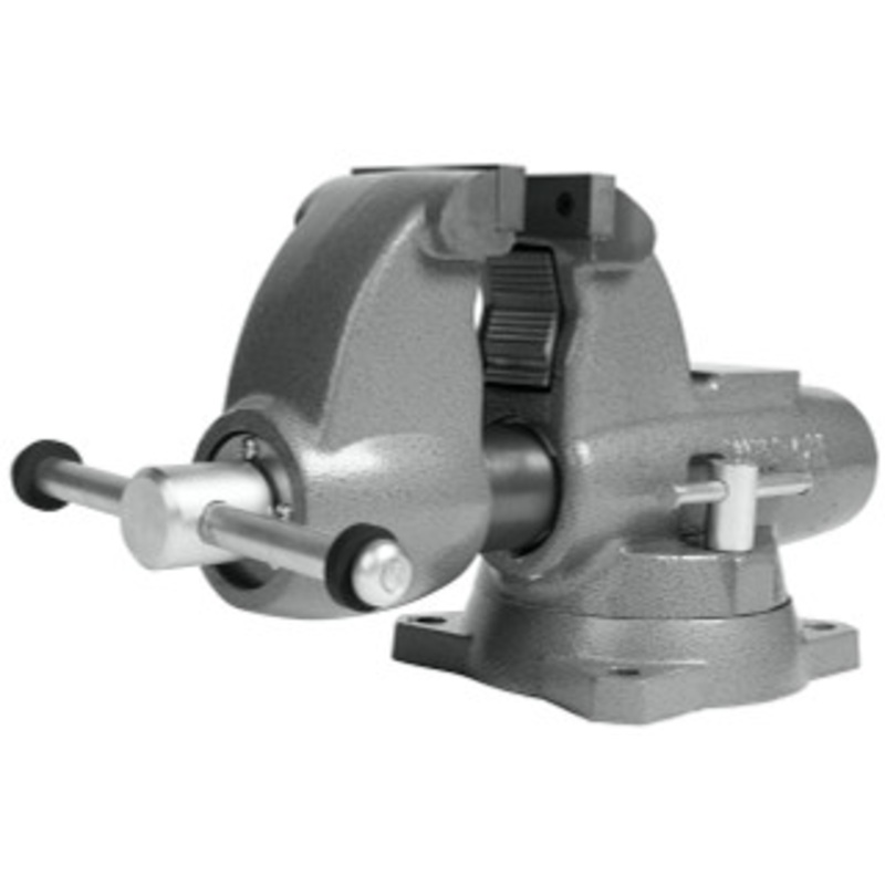 Wilton Combination Pipe & Bench Round Channel Vise with Swivel Base, 3-1/2 Jaw Width – WL9-28825