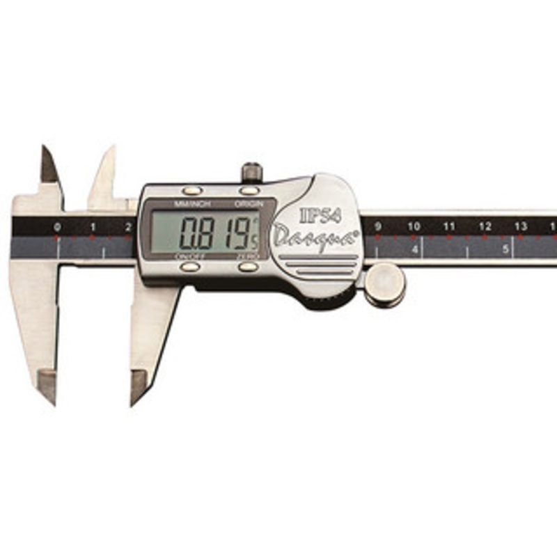 Dasqua 0-300mm/0-12 Metal Housing Large Screen Digital Caliper – 2117-9115