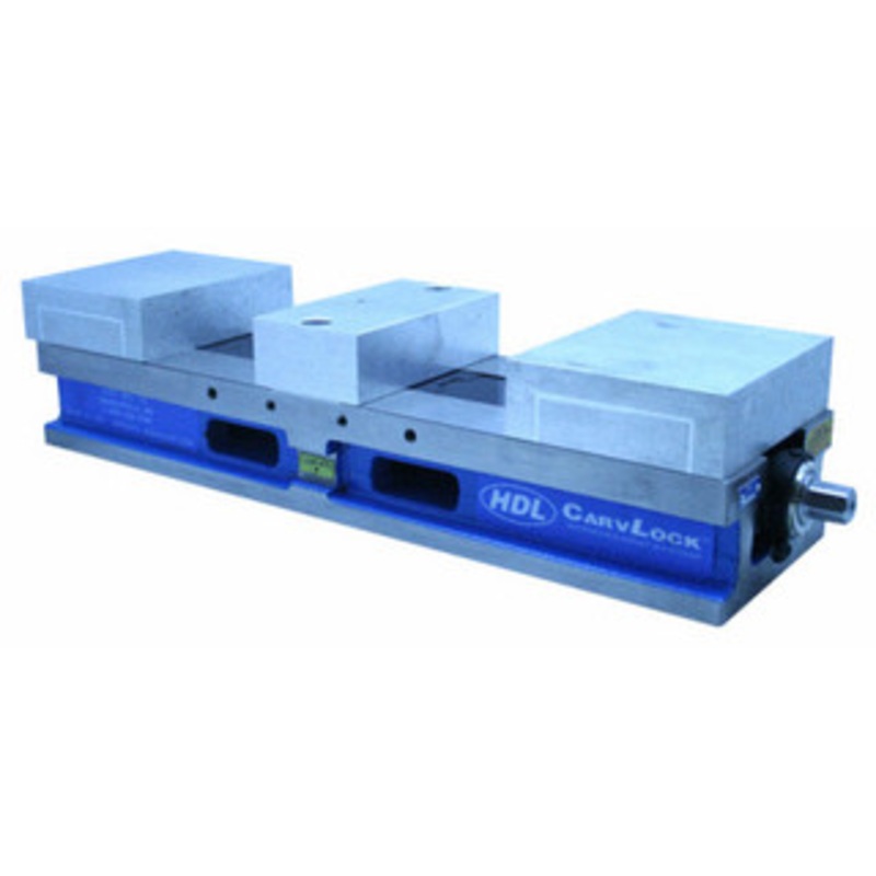 Kurt 6 HDL AngLock Manual Vise (English) with Aluminum 2.5 Jaw Kit – HDL6AL2.5