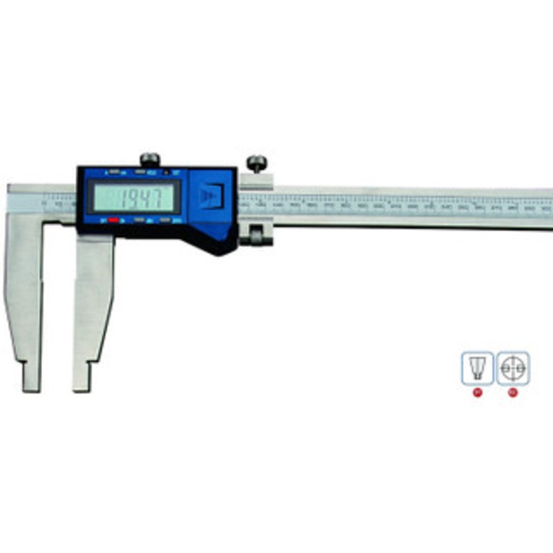 Dasqua 0-300mm/0-12 90mm Jaw Length Heavy Duty Digital Caliper – 2220-8113