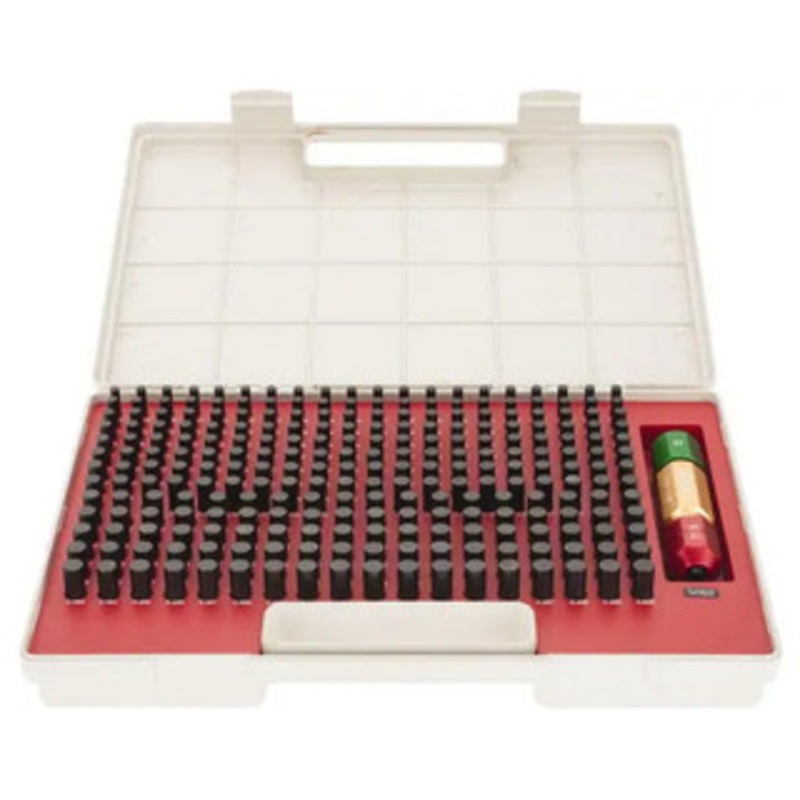 SPI Class ZZ Pin Gage Set, Inch, Black Oxide Coated Steel, Minus Tolerance, 0.251 – 0.500 Range, 250 Pieces – 22-164-8