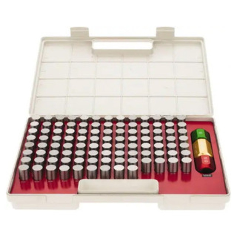 SPI Class ZZ Pin Gage Set, Metric, Steel, Plus Tolerance, 19 – 20.98mm Range, 100 Pieces – 22-194-5