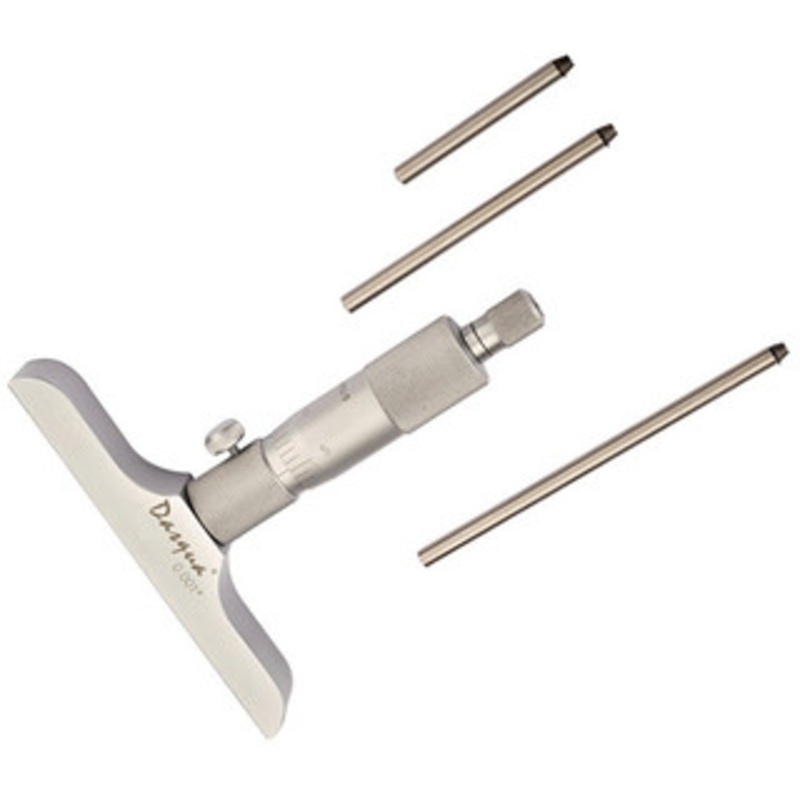 Dasqua 0-3 Depth Micrometer – 4612-5115