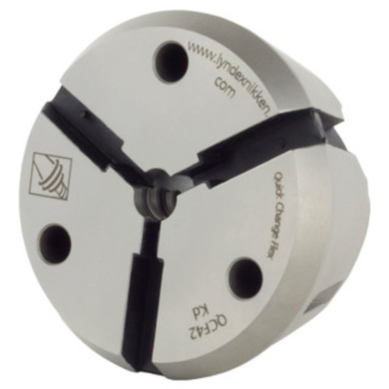 Lyndex-Nikken Series 42 Serrated Quick Change Flex Collet, 13/32 – QCFC42-026-SER