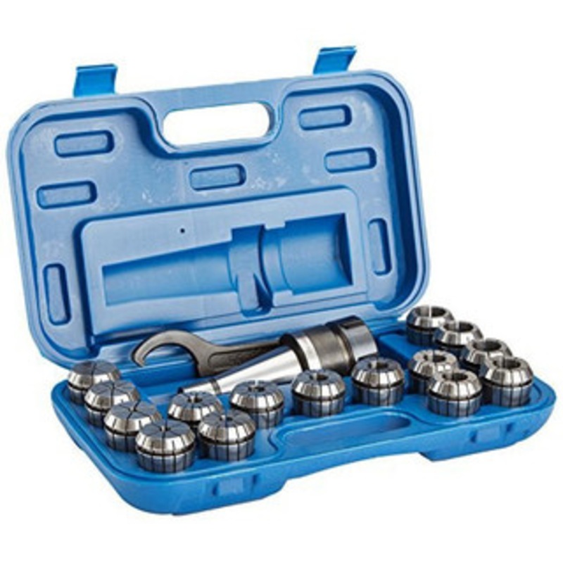 Precise 17 Piece ER-40 NMTB #40 Spring Collet Chuck Set – 3900-0540