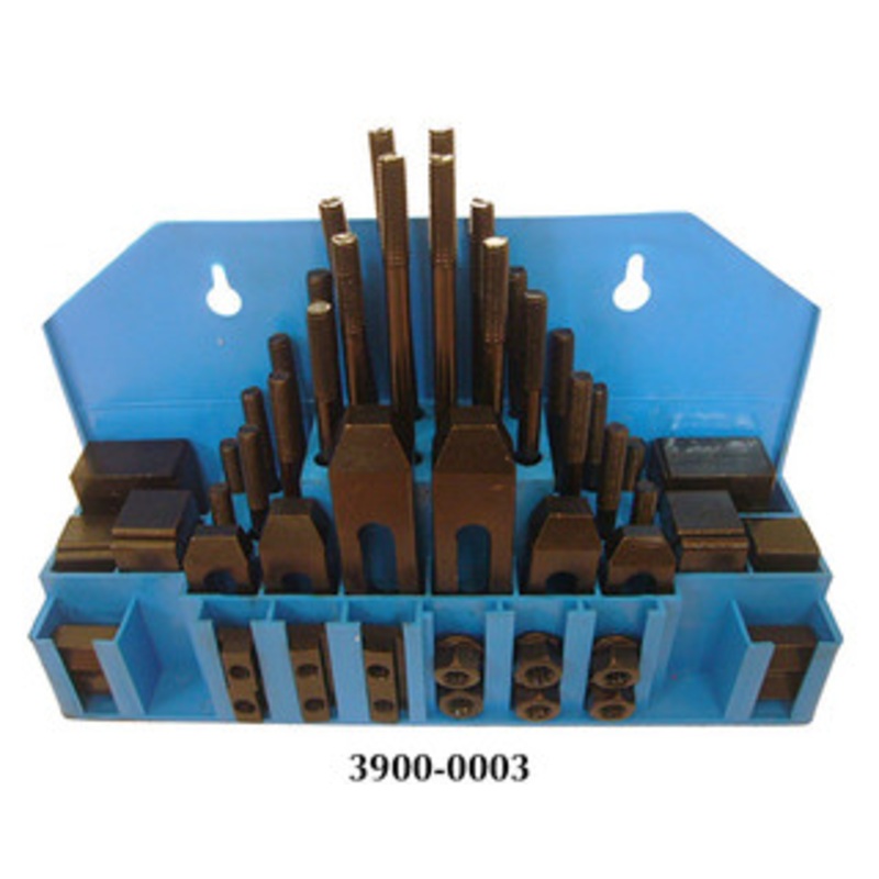 Precise 58 Piece Clamping Kit for 3/4 T-Slot – 3900-0003