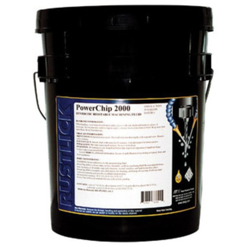 Rustlick PowerChip 2000 Heavy Duty Synthetic Machining Coolant