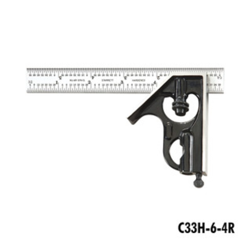 Starrett 33H Combination Squares Forged and Hardened Steel Heads