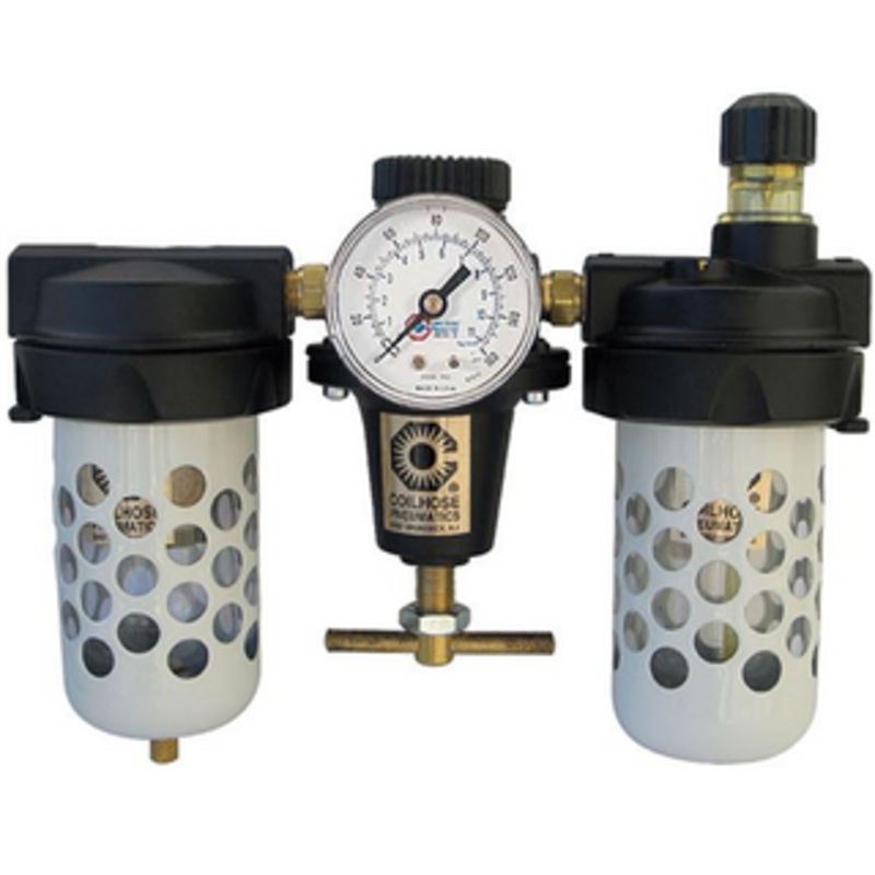 Coilhose Pneumatics Heavy Duty Filter/Regulator/Lubricator w/Assemblies