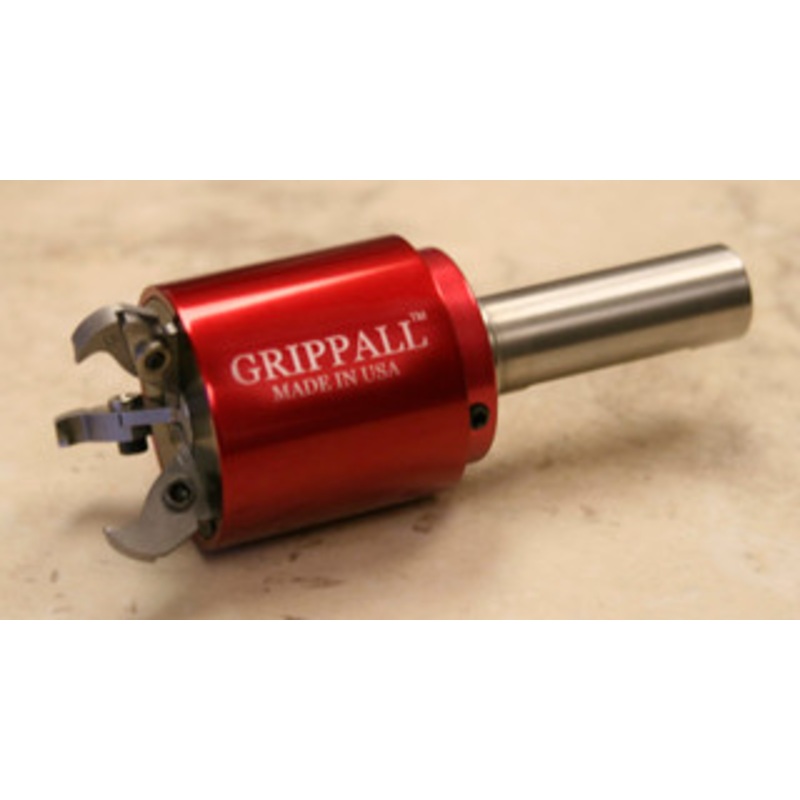 Mini Grippall Three Finger CNC Bar Puller, 16mm Round Mounting Shank – MGA01016M3F