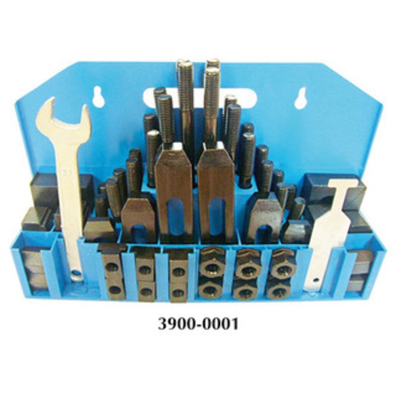 Precise 58 Piece Pro-Series Steel Clamping Kits