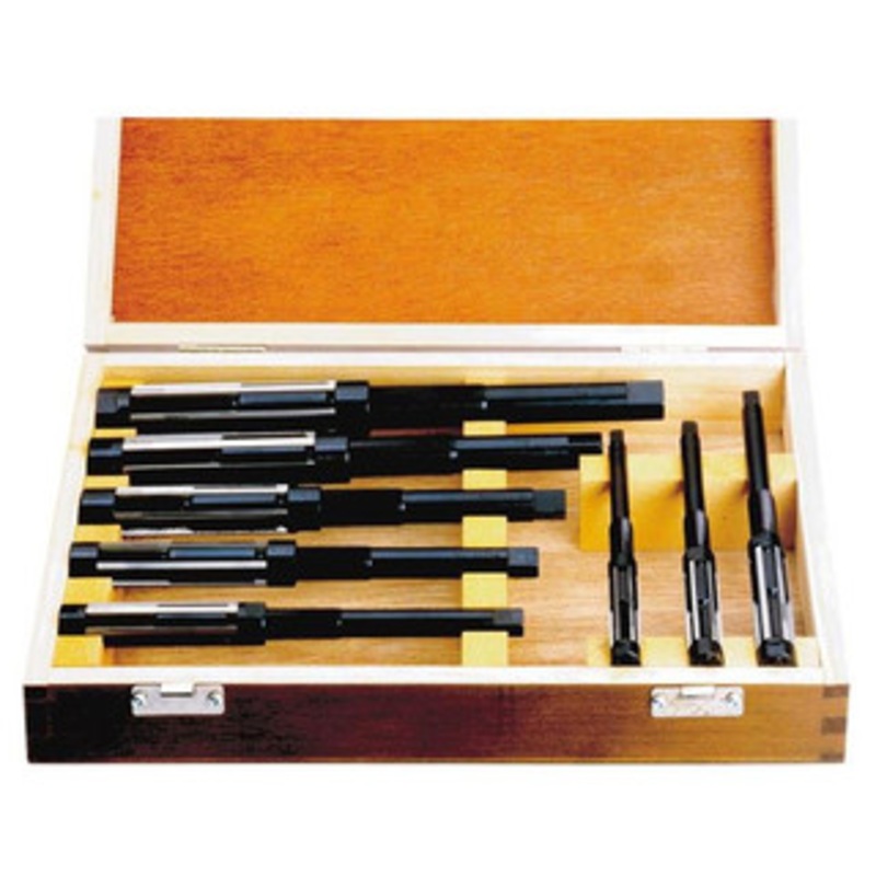 Precise Adjustable Blade Reamer Sets with Fitted Wooden Case