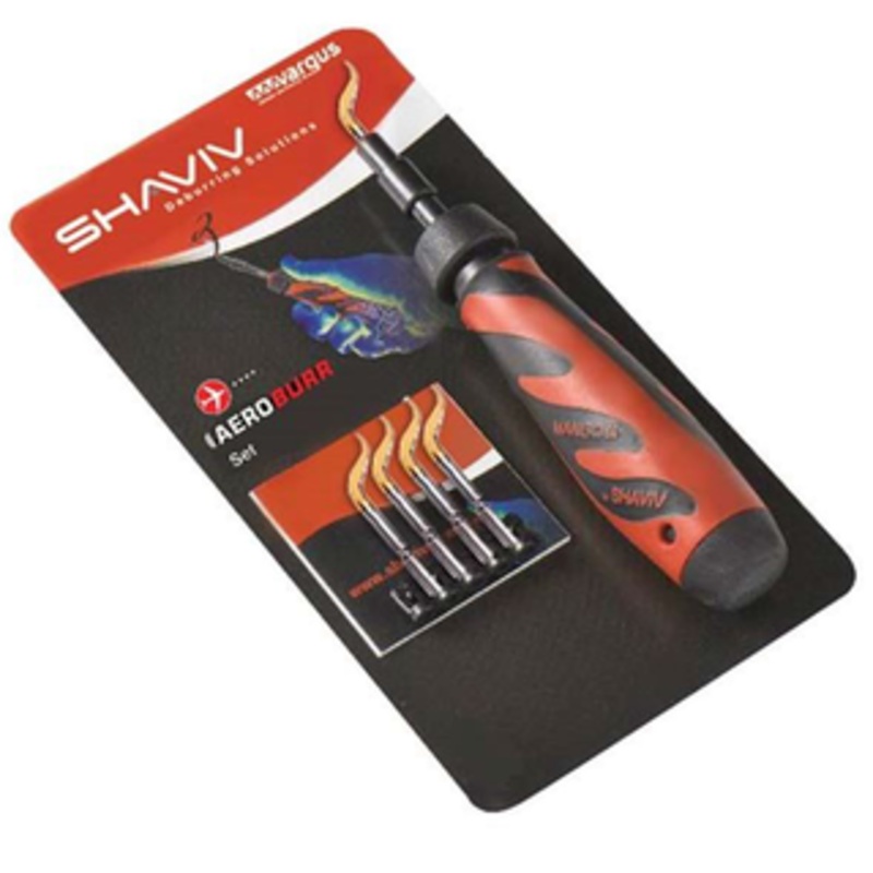 Shaviv Heavy Duty AEROBURR Deburring Set – 155-00232