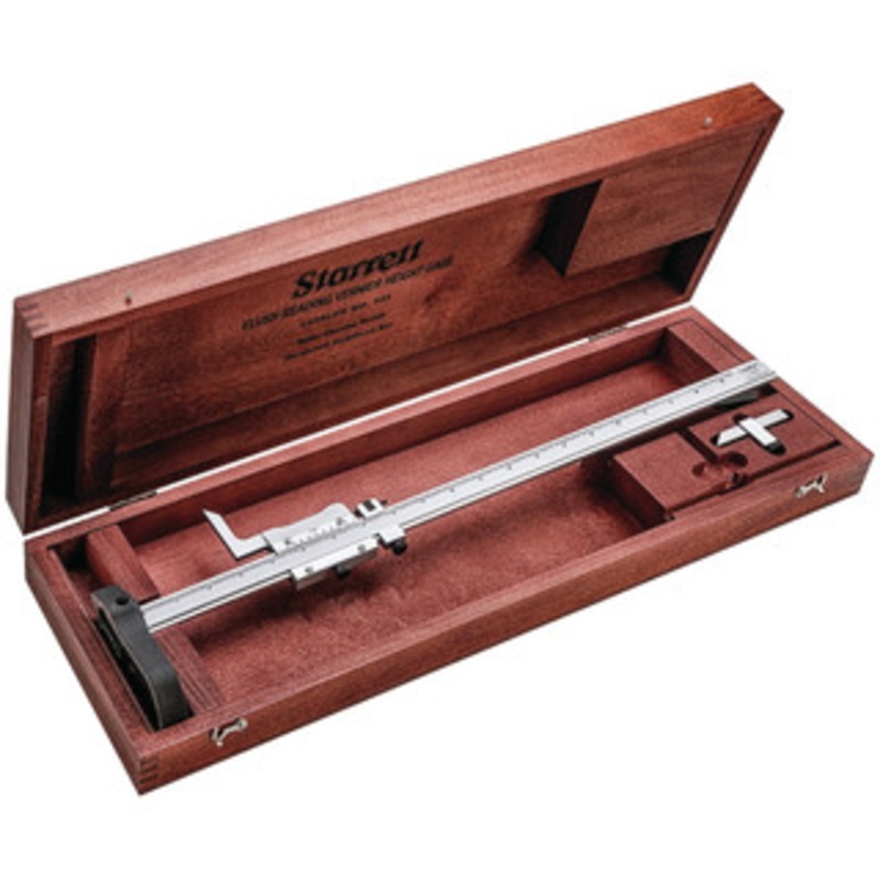 Starrett 255EMZ-18 Vernier Height Gage 0-18, EDP# 65160 – 255EMZ-18