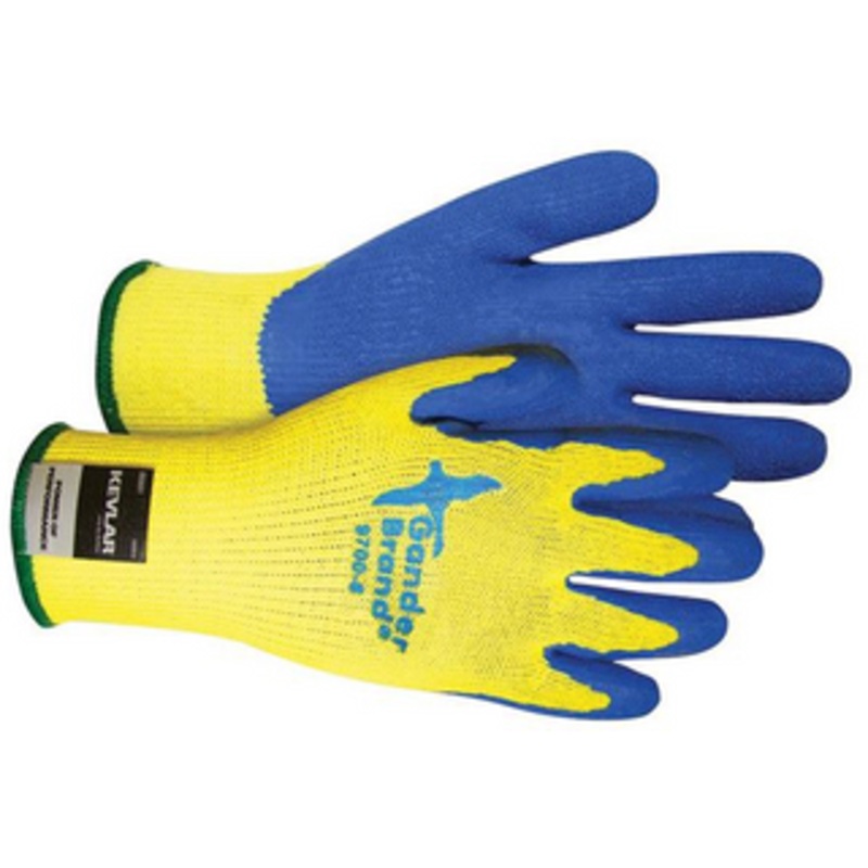 BDG DuPont Kevlar Seamless Machine Knit Gloves W/Latex Palm