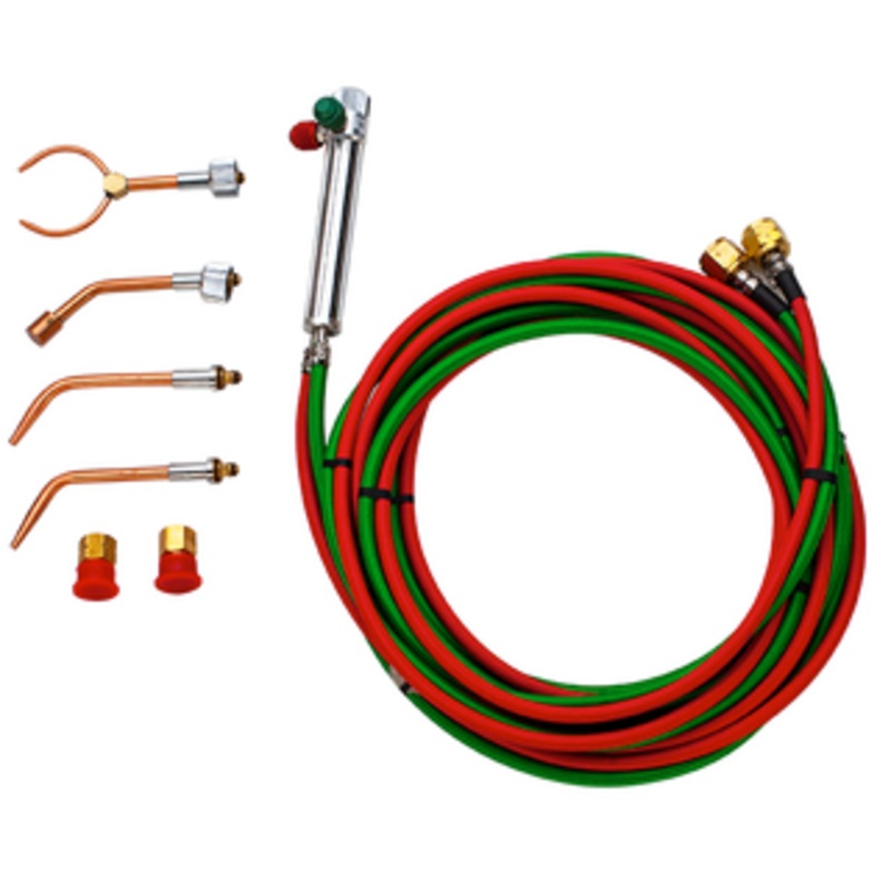 Gentec Compact Torch Kit W/4 TIPS, ACET/PROP/MAPP – SOL-245.00