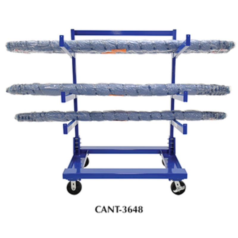 Vestil Portable Cantilever Cart, 36x 48-9/16x 64-11/16 – CANT-3648