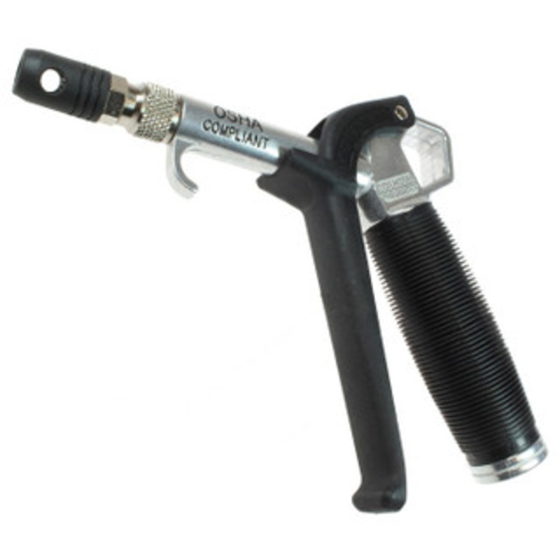 Coilhose Pneumatics Typhoon High Flow Blow Gun, Safety Rubber Tip, 1/4 NPT – TYP-2500SRT