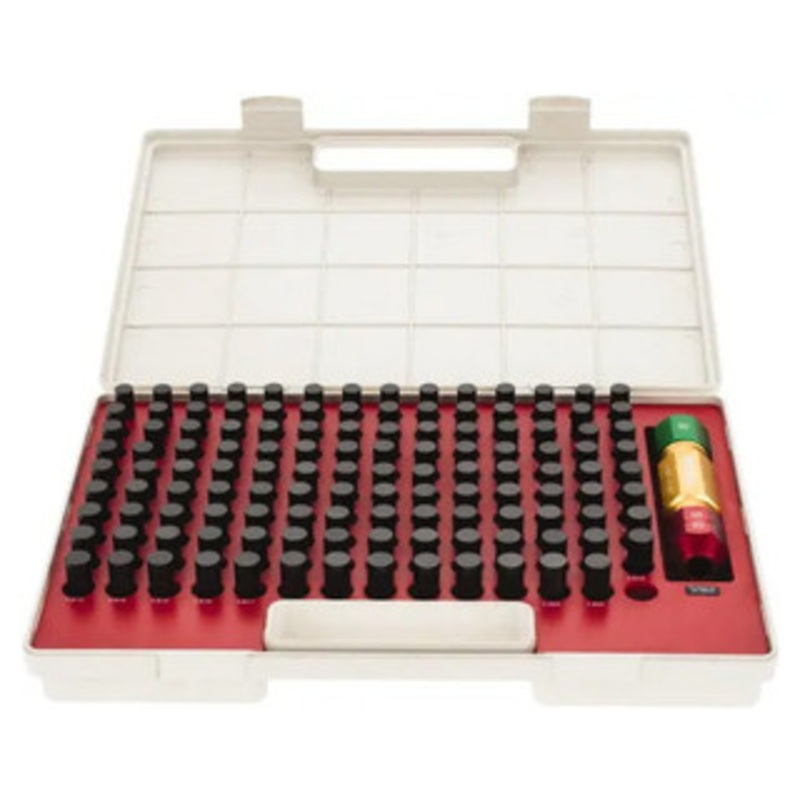 SPI Class ZZ Pin Gage Set, Inch, Black Oxide Coated Steel, Plus Tolerance, 0.501 – 0.625 Range, 125 Pieces – 22-173-9