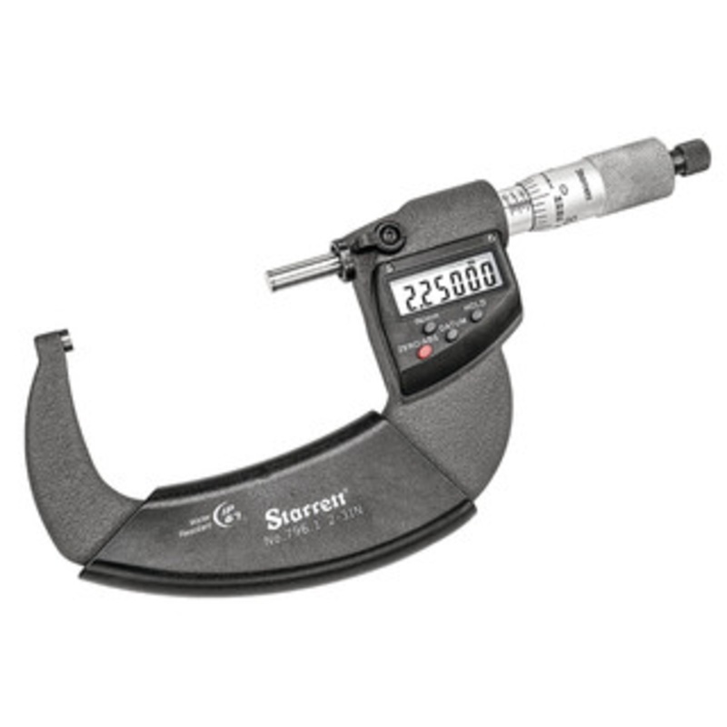 Starrett Electronic Micrometer, 2-3 w/ Ratchet Thimble, EDP 01118 – 796.1XRL-3