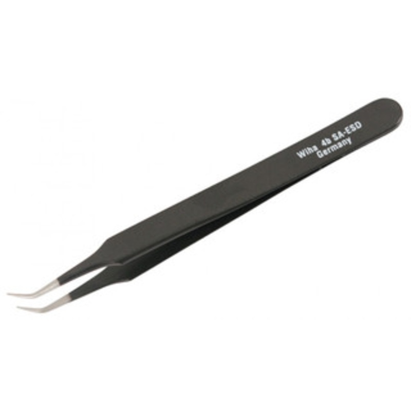 Wiha ESD Safe Tweezers 4b SA – 110mm – 55539