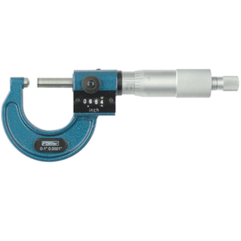 Fowler Digit Counter Ball-Anvil Micrometers