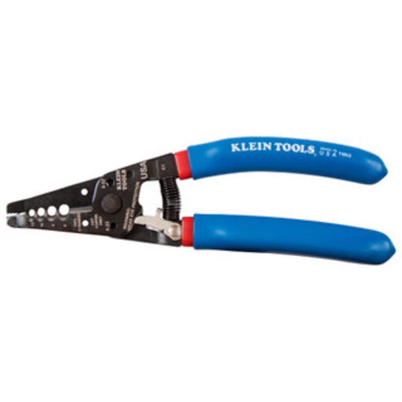 Klein Tools Klein-Kurve Wire Strippers #11053, 12 to 6 AWG Stranded – 55-857-7