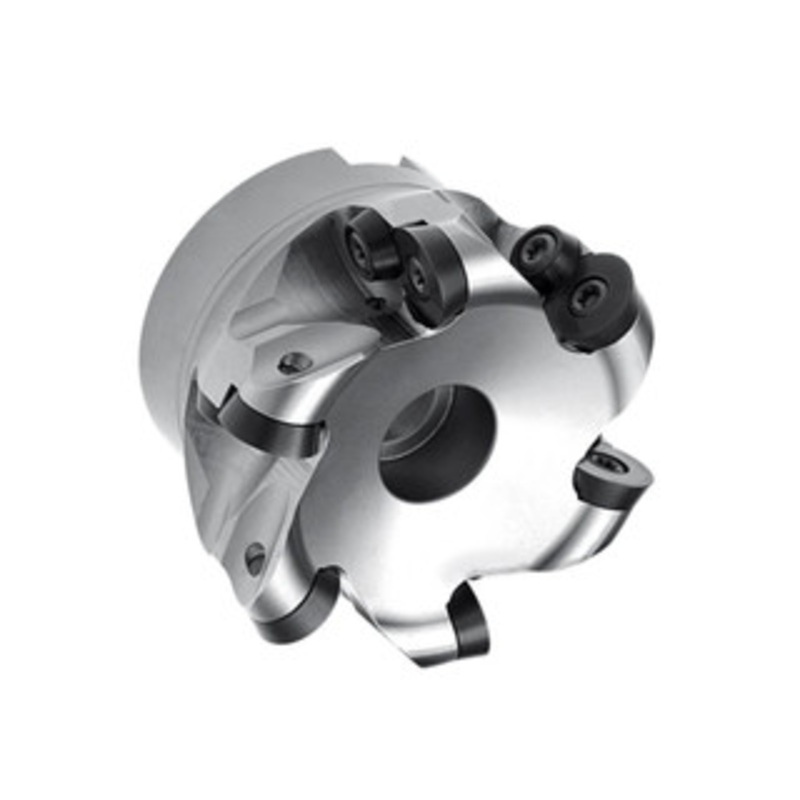 TMX RD90 D3.00-A1.00/2.00-07-12, 3 Inch Diameter Round Button 7 Flute Indexable Face Mill for RD_T 16 Inserts – 241-0537-00