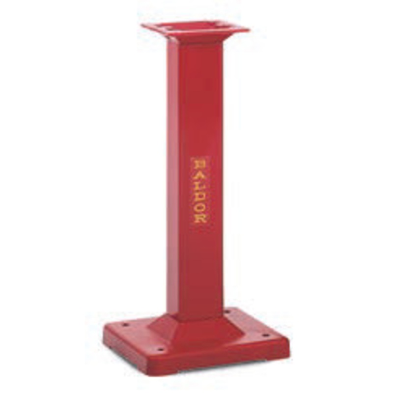 Baldor Steel Pedestal, 34 High for 7 Big Red Grinders – GA16RE