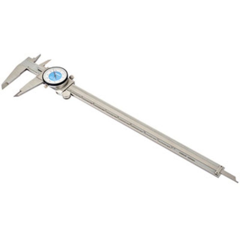 Dasqua 0-12 Machinist Grade Dial Caliper – 1332-4120