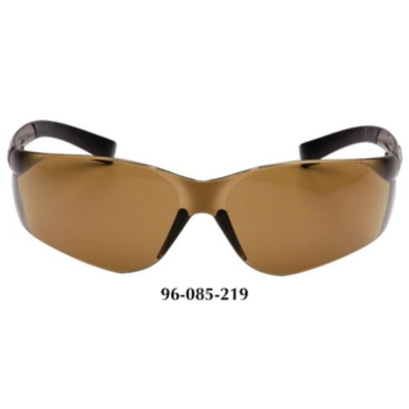 Pyramex ZTek Safety Glasses, Coffee S2515S