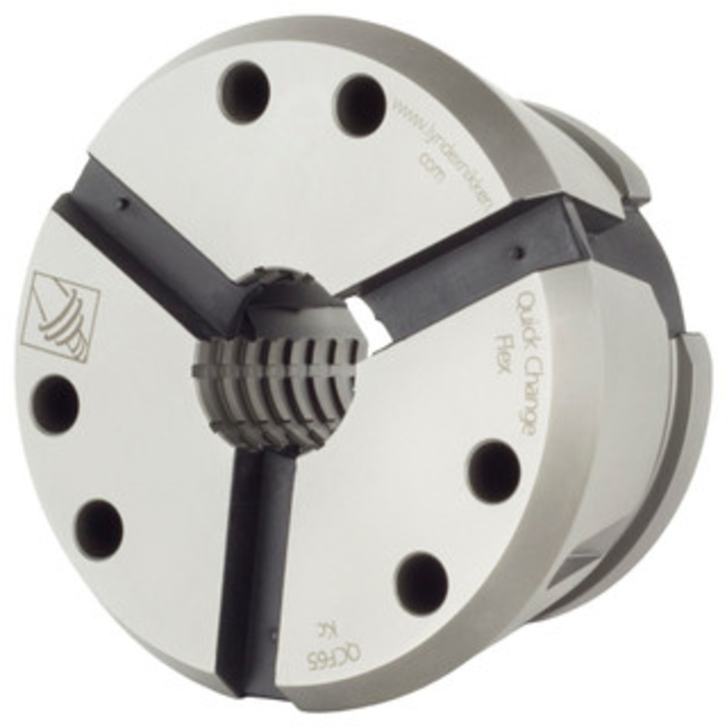 Lyndex-Nikken Series 65 Serrated Quick Change Flex Collet, 1-7/32 – QCFC65-078-SER