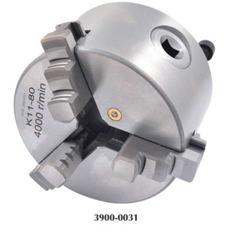 Precise 3-Jaw Self-Centering Plain Back Lathe Chucks