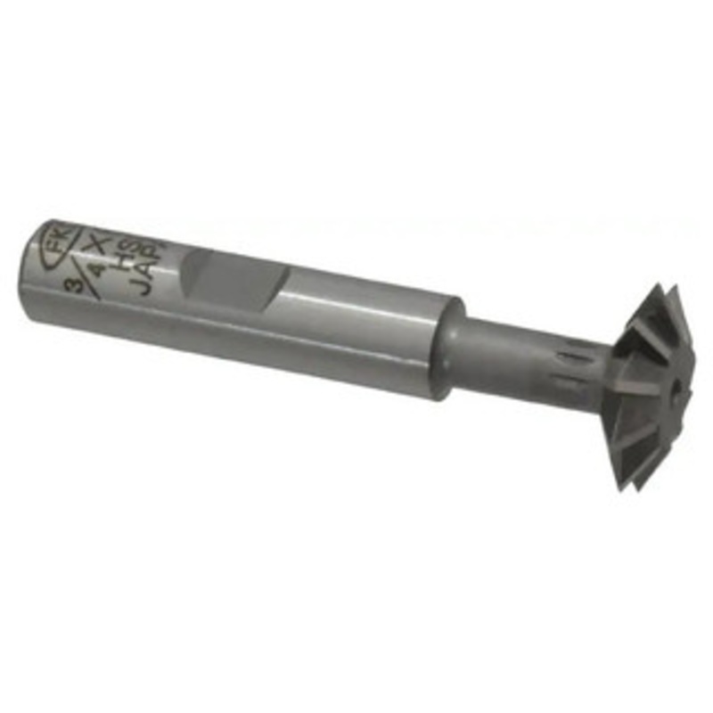 Interstate HSS & Cobalt 60 & 90 Double Angle Cutters, Shank Type