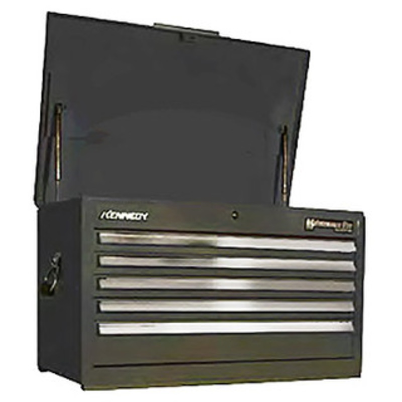 Kennedy K2000 29 5-Drawer Maintenance Pro Top Chest, Brown Wrinkle – 2905MPB