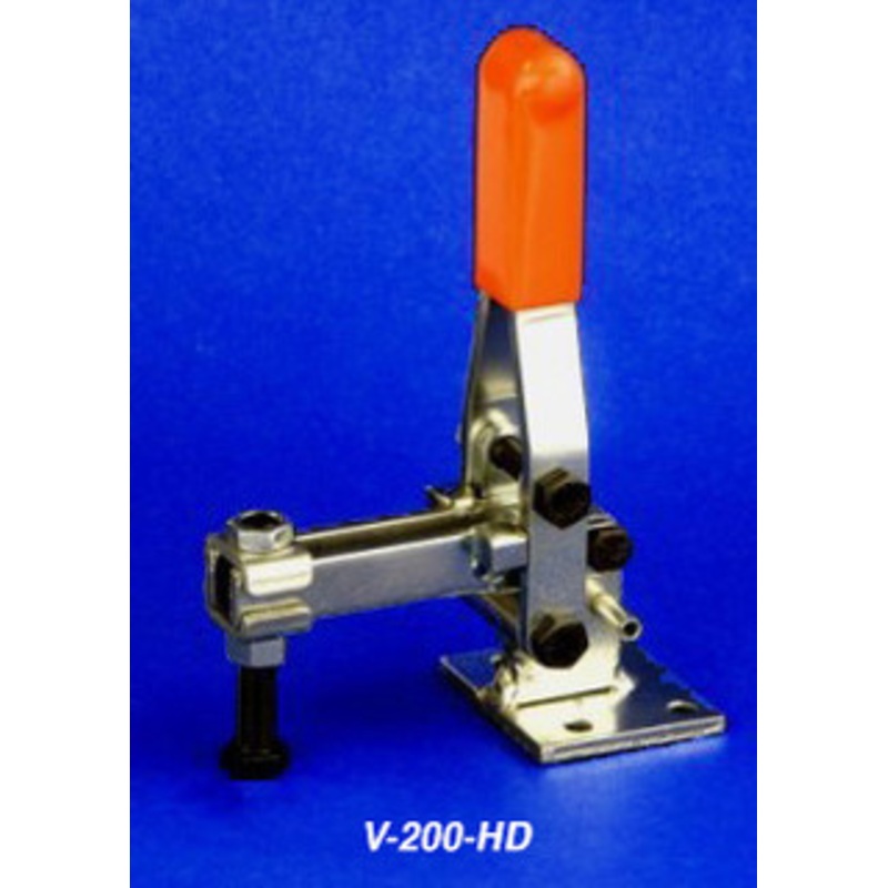 Knu-Vise Heavy Duty Vertical Hold Down Clamp 2.56 Throat Depth – V-200-HD