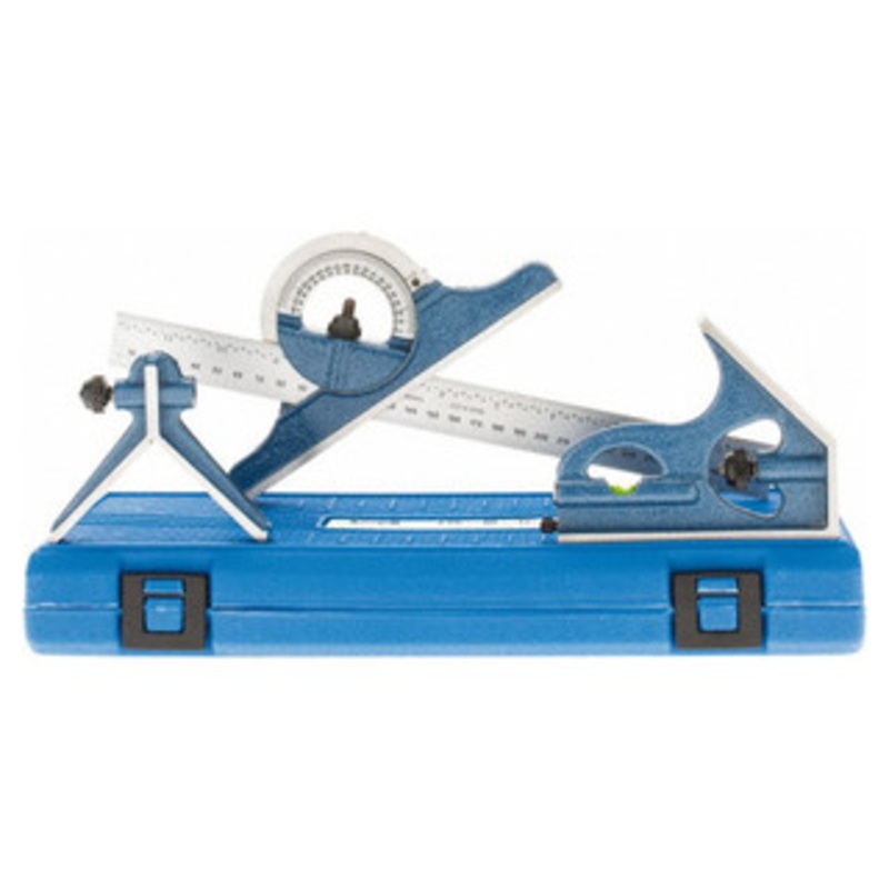 SPI 12 Combination Square 4pc. Set, E/M with Hardened Head – 30-231-5