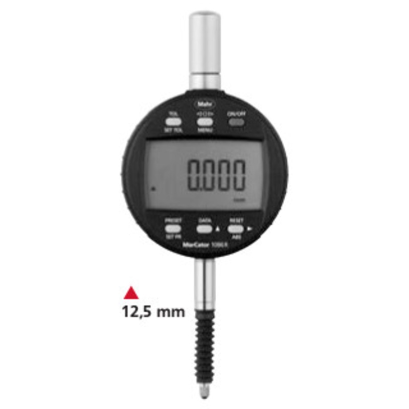 Mahr MarCator 1086 ZR Digital Indicator w/ Selectable Resolution, 12.5mm/0.5 – 4337650