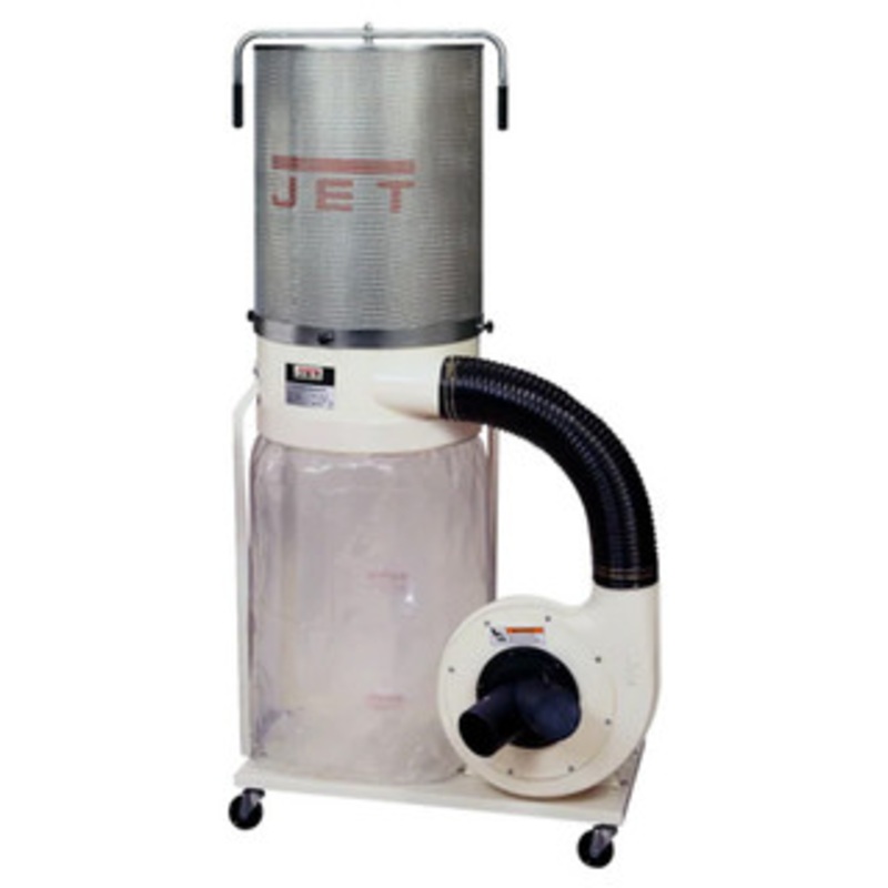 JET Vortex Cone DC-1200VX-CK1 Dust Collector, 2HP 1PH 230V, 2-Micron Canister Kit – 710702K