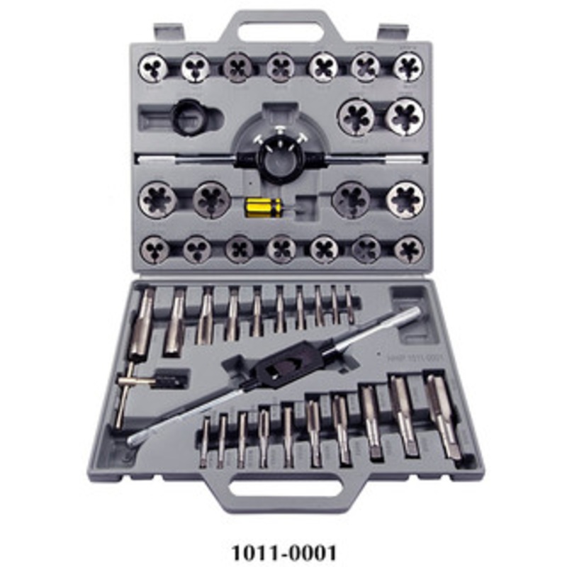 Precise 45 Piece 1/4-1 Tungsten Steel Tap & Die Set – 1011-0001