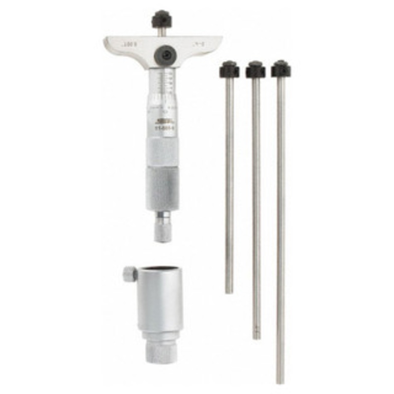 SPI Depth Micrometer, 0-4 Range, 2-1/2 Base – 11-565-9