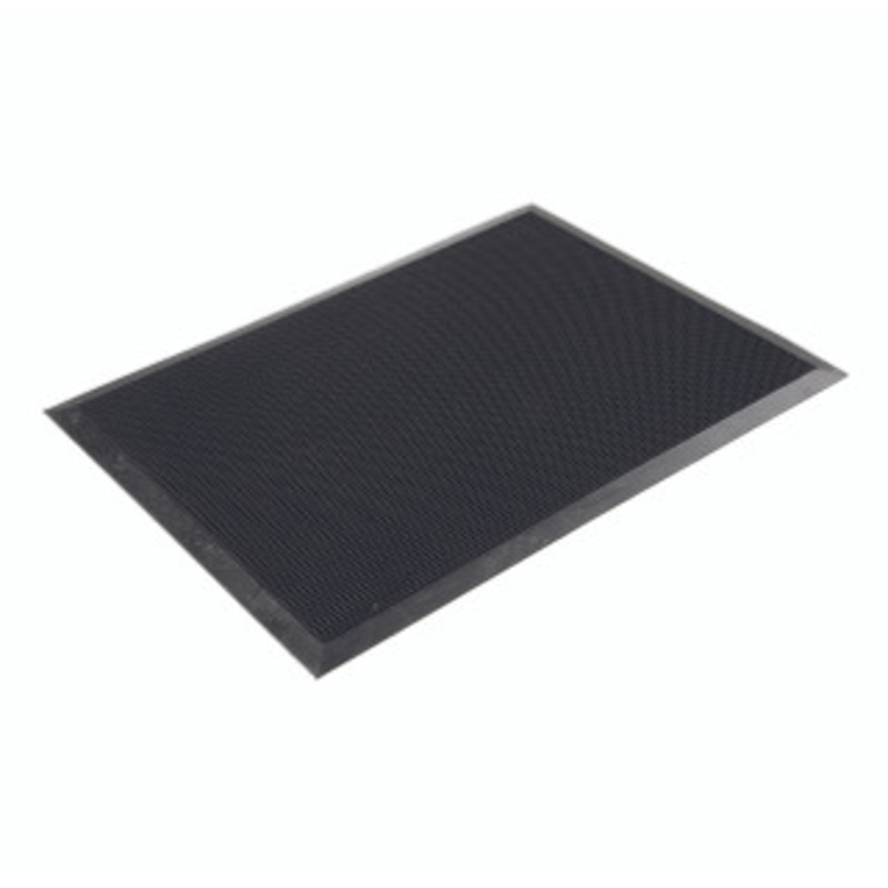 Wearwell Heavy Duty Multi-Guard Black Mat, 1/2in x 32in x 39in – 220.12X32X39BK