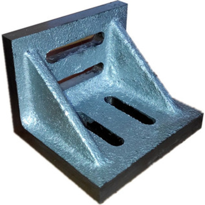 Precise 3 x 2-1/2 x 2 Slotted Angle Plate – Webbed – 3402-0300