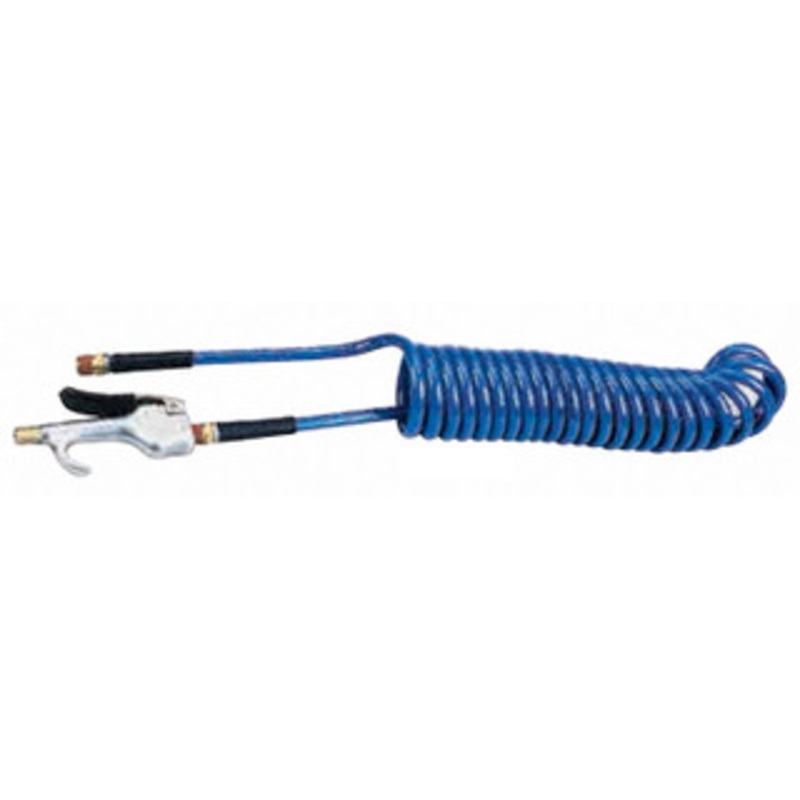 Coilhose Pneumatics Polyurethane Self-Storing Hose & Blow Gun Sets