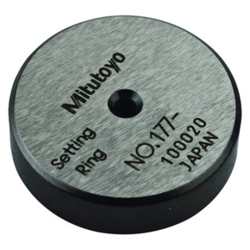 Mitutoyo Metric Steel Setting Ring, 1.1mm – 177-222