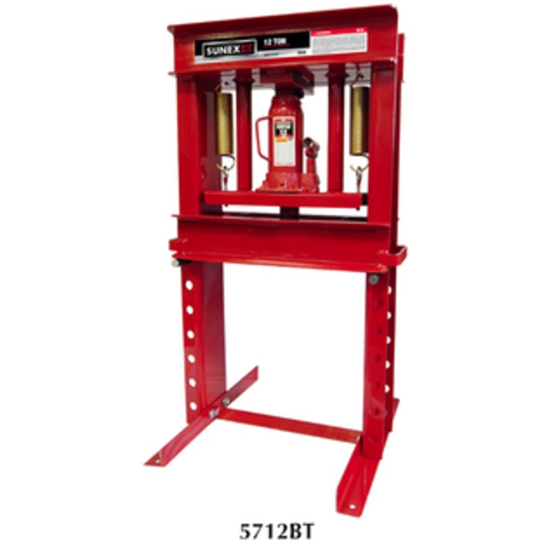 Sunex 12 Ton Bench Top Hydraulic Shop Press – 5712BT