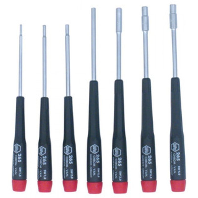 Wiha Precision Metric Nut Driver 7 Piece Set – 26592