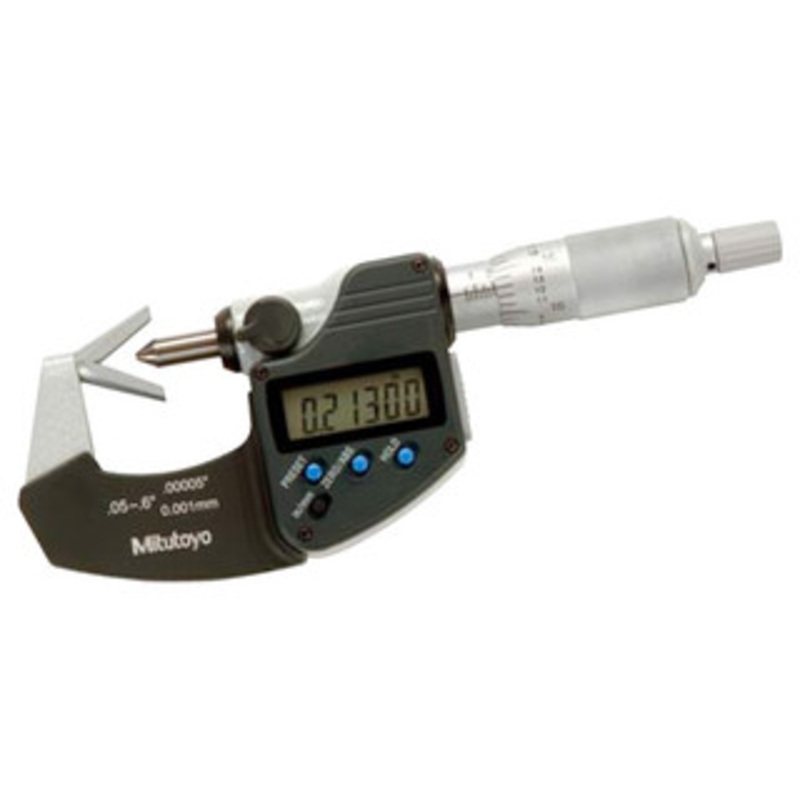 Mitutoyo Digimatic V-Anvil Micrometers